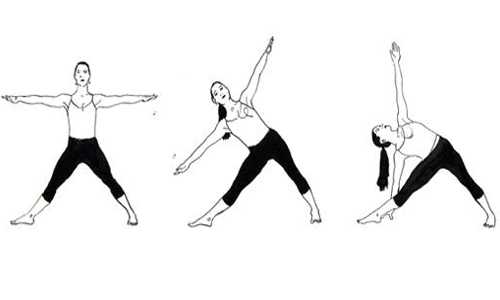 Trikonasana -Triangle -Posture