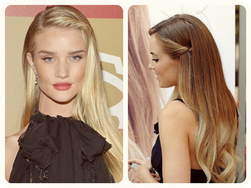 Slight Fringe Twist Straight Hairstyle for Women