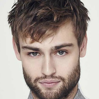A man showing his Textured Fringe - Simple Hairstyles for Men