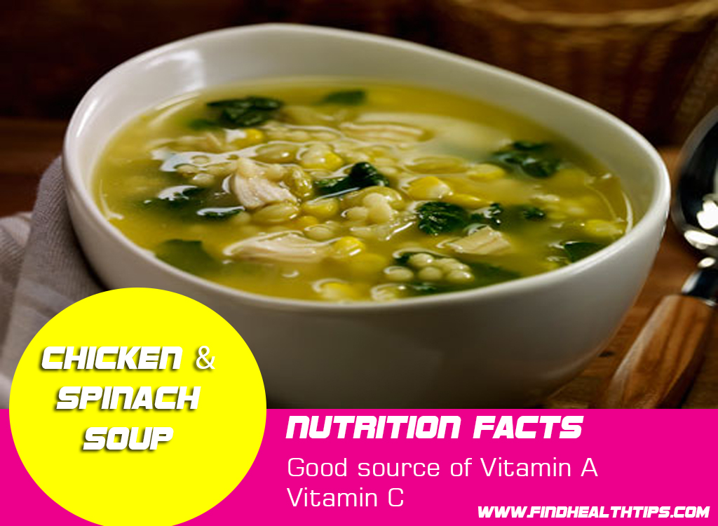 chicken spinach soups