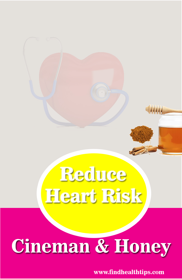 reduce heart risk honey cinnamon