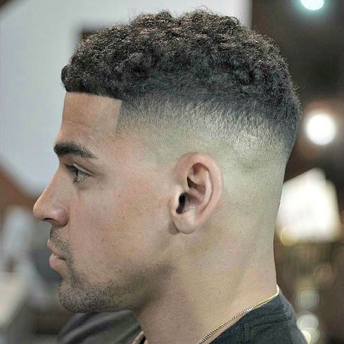 Curly High Fade Hair Cut for Boys 2018