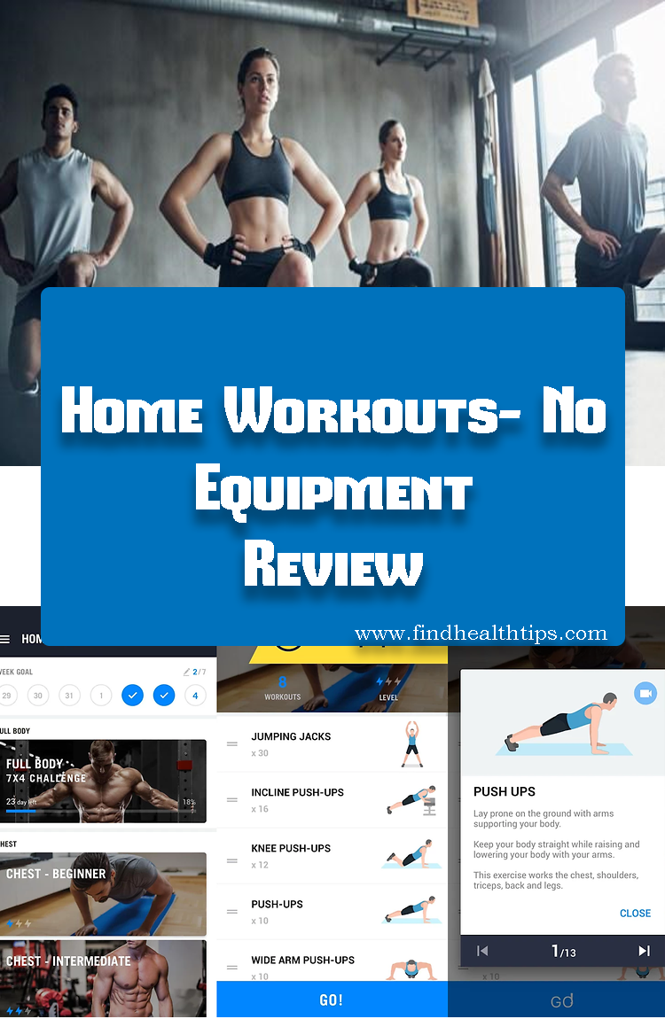 Home Workouts No Equipment Best Fitness Apps For Android 2018