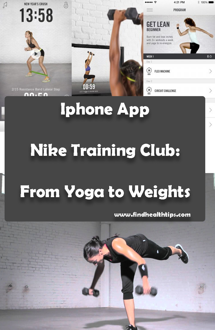 Nike Training Club From Yoga to Weights Best Health Fitness iPhone Apps 2018