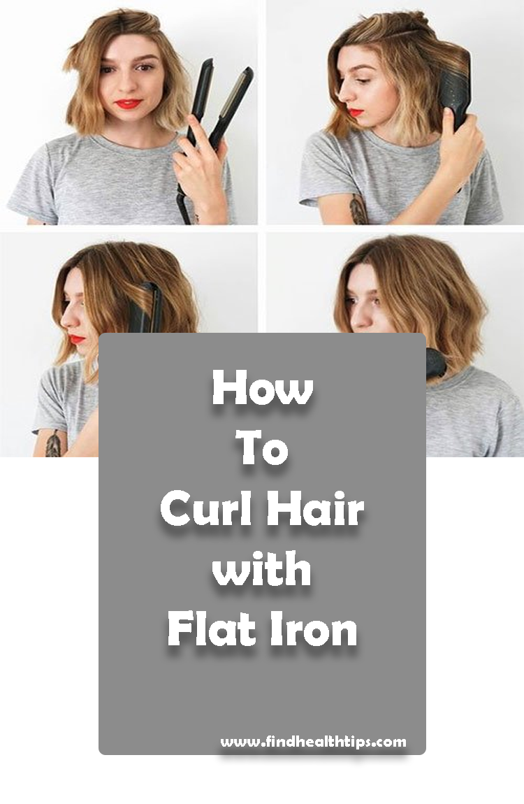 curl hair with iron