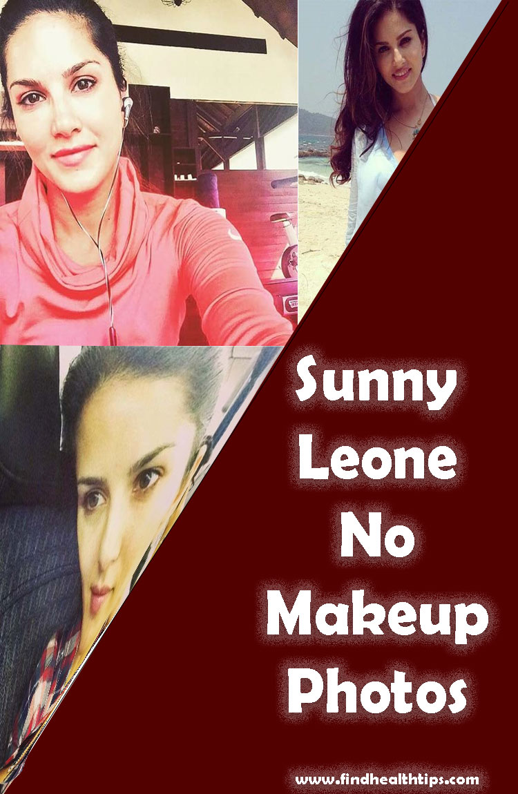 sunny leone no makeup photos