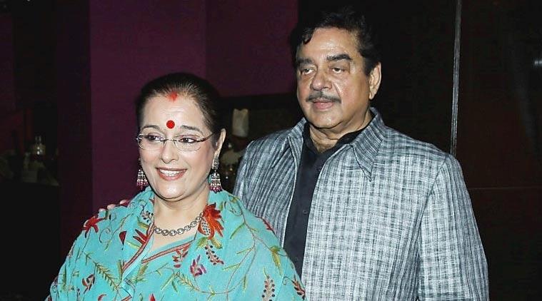 Shatrugan Sinha and Poonam Sinha beautiful wife of Indian politician