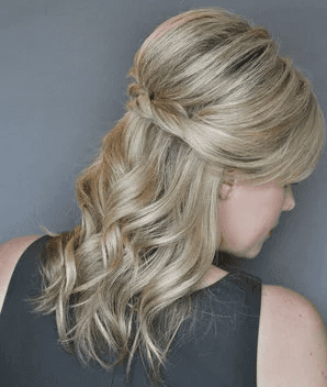 The Twisted Halfup - Ladies Hairstyle 2019