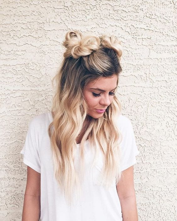 Space Buns - Ladies Hairstyle 2019