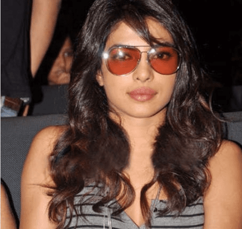 Priyanka Chopra in goggles - Priyanka Chopra Hairstyles Popular