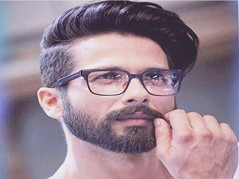Shahid Kapoor in spectacles showing his Bearded and Ruffled Hairstyles - Shahid Kapoor Hairstyles