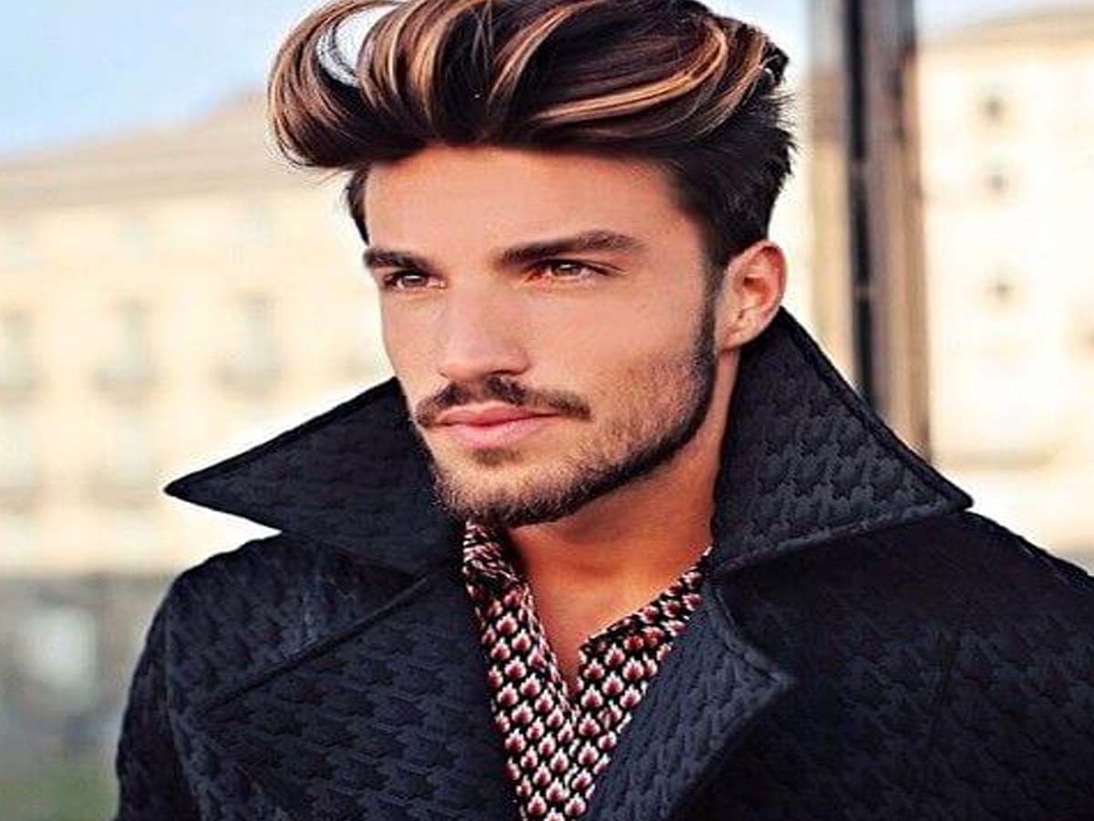 Men's Colored Hair- Latest Short Men's Hairstyles 2019