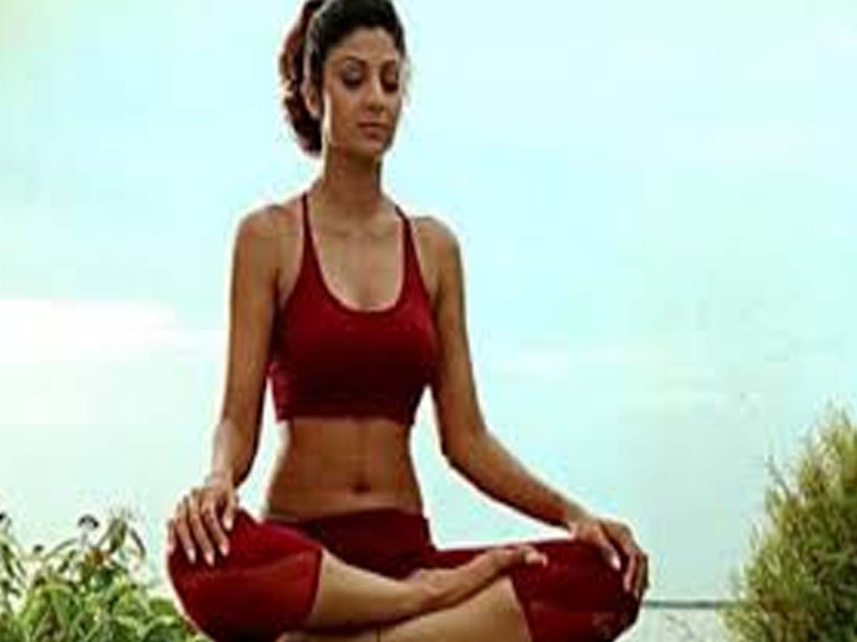 Indian Celebrities doing Yoga