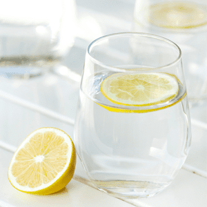 lemon water - lose weight without exercise