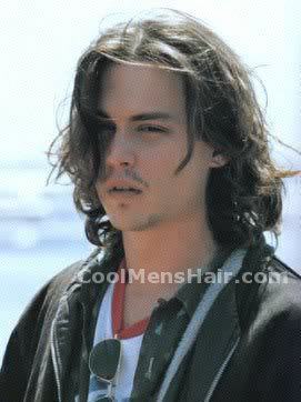 Johnny Depp Long Hairstyle