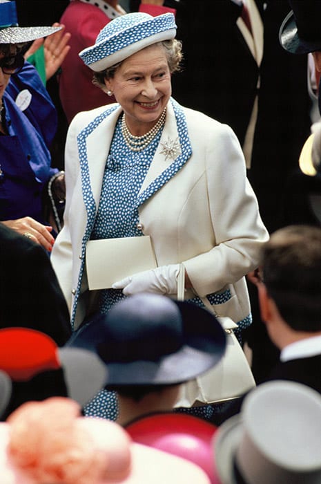 Queen Elizabeth with short hair