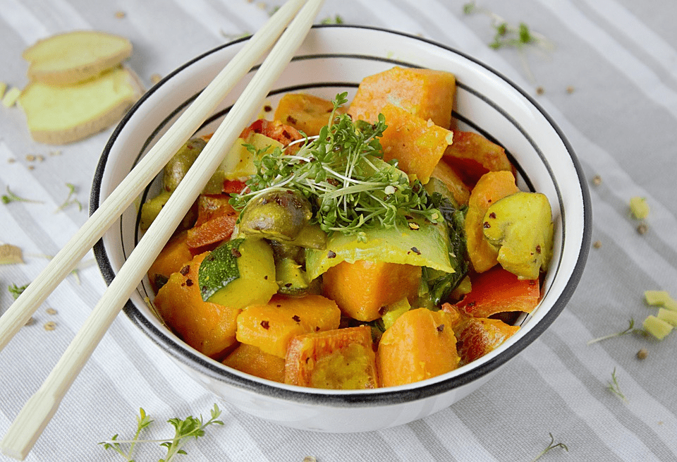 Matcha Vegetable Curry