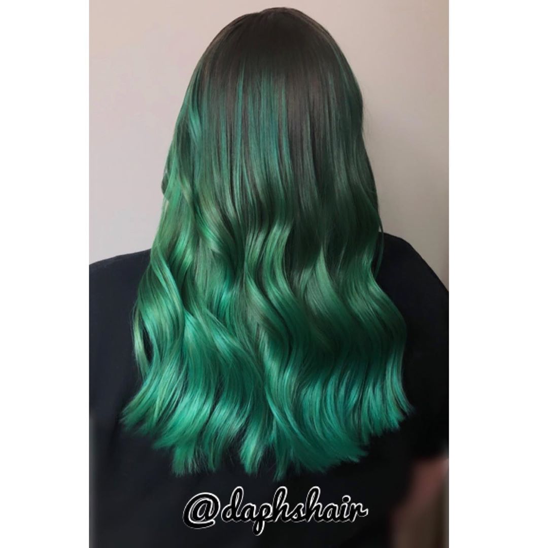 15 Stunning Green Hair Color Ideas 2020 - Find Health Tips