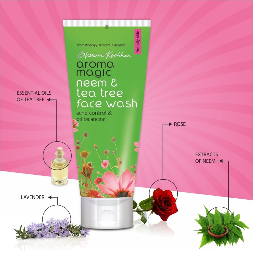 Neem and Tea Tree Face Wash - Best Organic Face Wash for Indian women