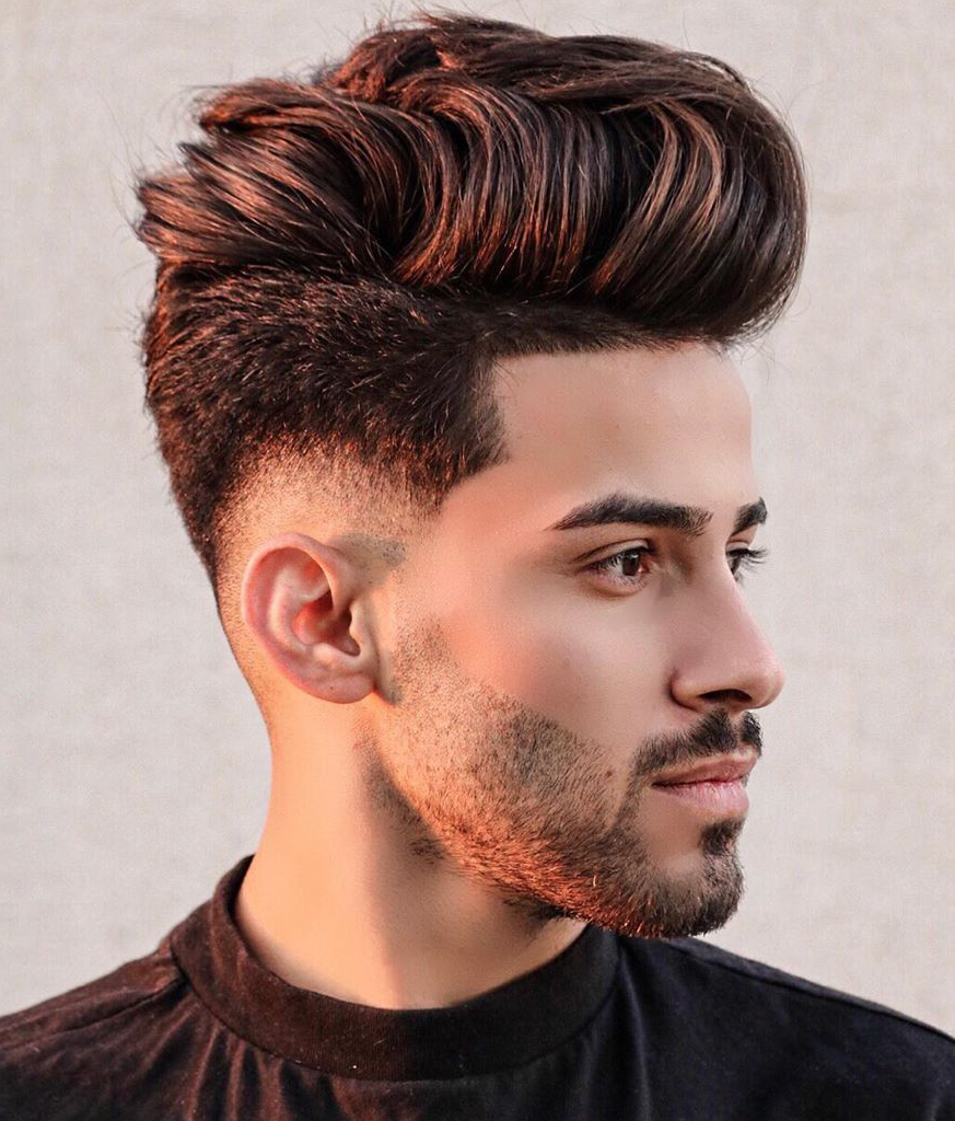 Close Up Portrait of a Young Handsome Indian Male Clean Shaved and with  Stylish Hairstyle Stock Image  Image of confident indoor 220329469