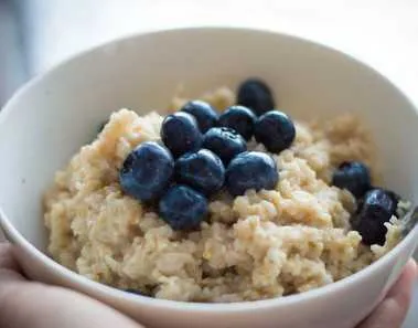 The Top Fiber Rich Foods List 1 Fiber Rich Food Oats and Blueberry