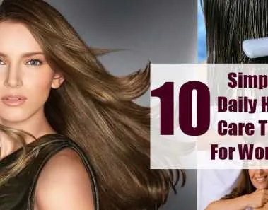 Hair Care Tips for Women at Home 1 Hair Care Tips For Women