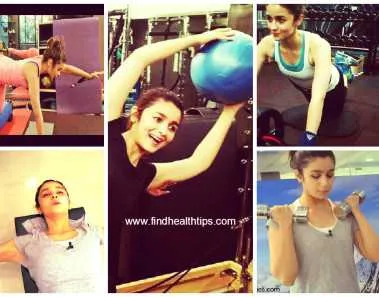 Alia Bhatt Workout Journey