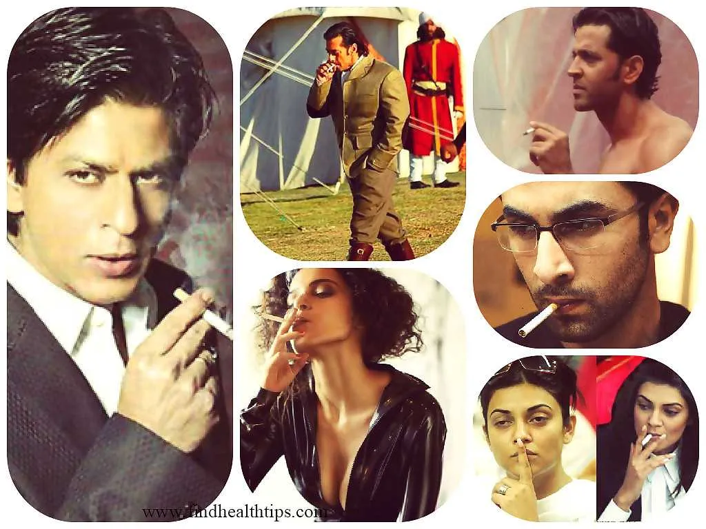 List of Chain Smokers in Bollywood