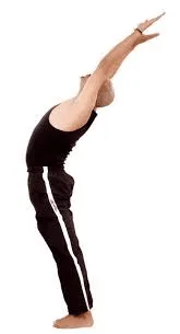 Best Yoga Asanas to Lose Weight and Stay Fit 3 Hasta Uttanasana or (Raised Arms pose)