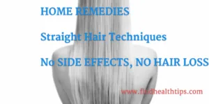 Straighten Your Hair Naturally