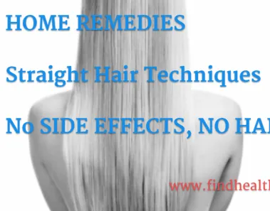 How to get Straight Hair Naturally 1 Straighten Your Hair Naturally