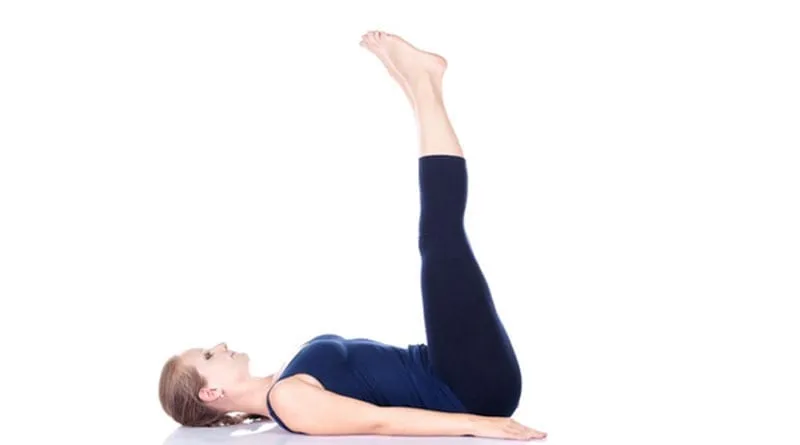 Yoga for Beginners: Can You Do Yoga While Trying to Conceive 1 Legs on the wall pose