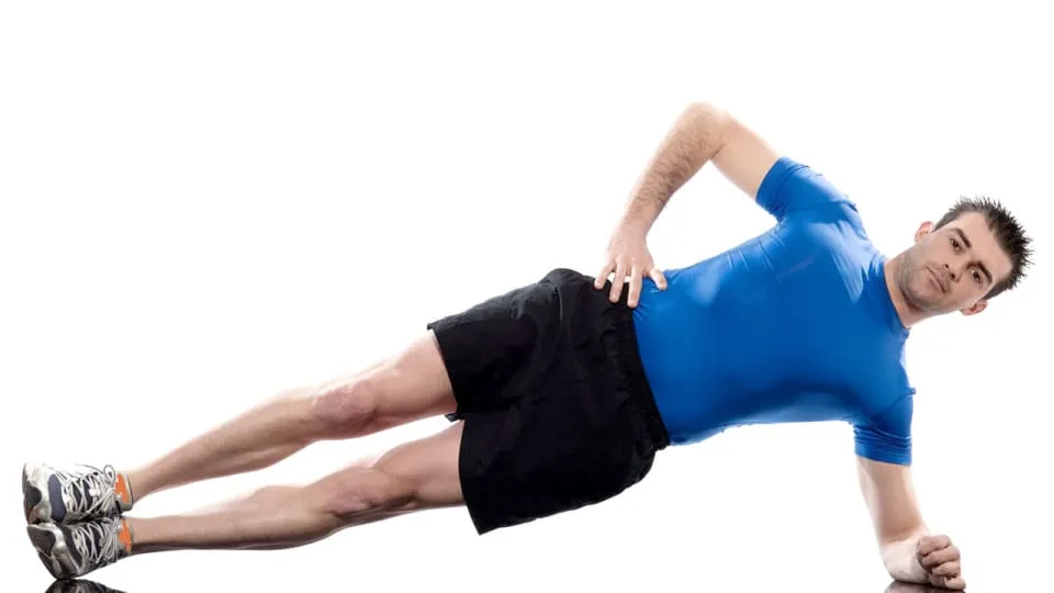 Power Yoga Poses for Flat Stomach 6 side plank