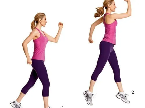 Scissor jump Exercise