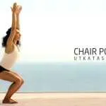 chair pose Utkatasana