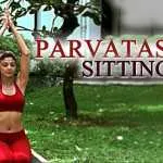 parvartasana mountain pose