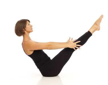 boat yoga pose