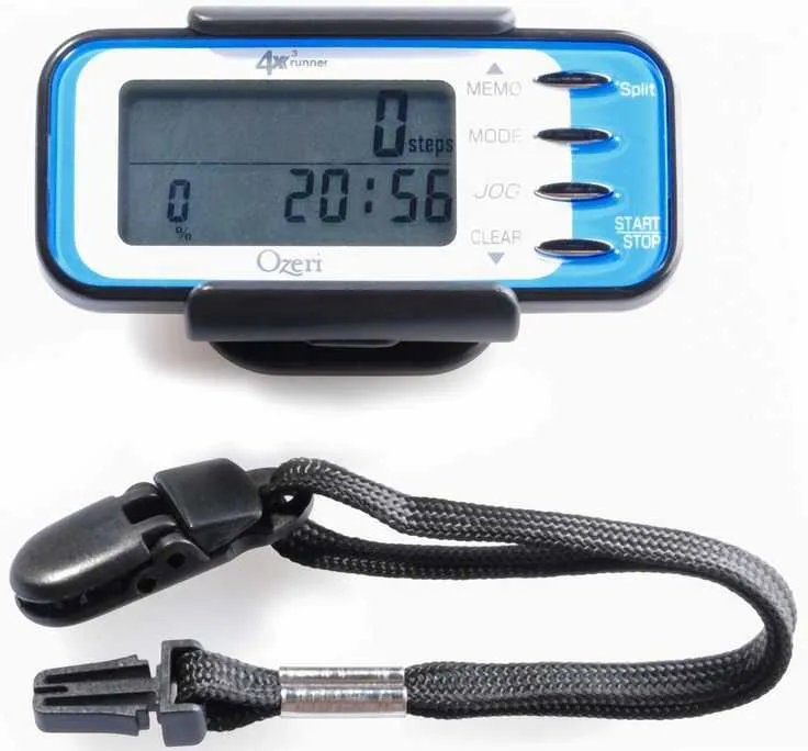 Digital Pocket 3D Pedometer – Ozeri 4x3motion Review