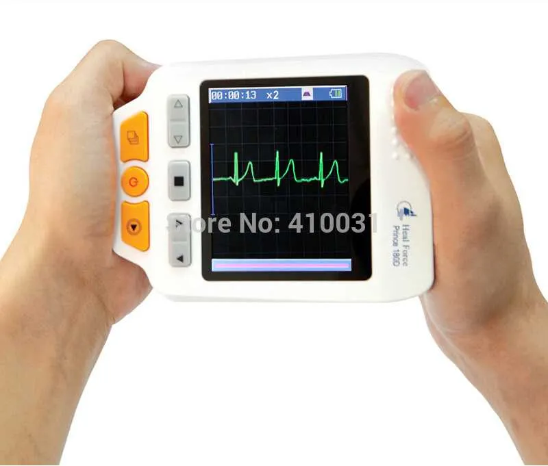 Top 10 EKG/ECG Monitors Reviews 6 Colour Screen Handheld Portable Electrocardiogram ECG Monitors