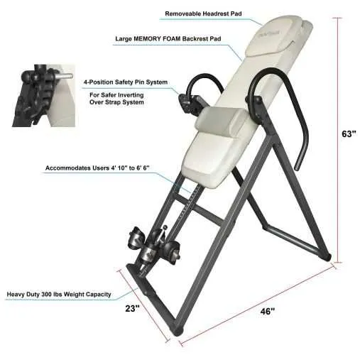 Top 10 Inversion Tables Reviews 2019 7 Innova Fitness ITX9600 Inversion table