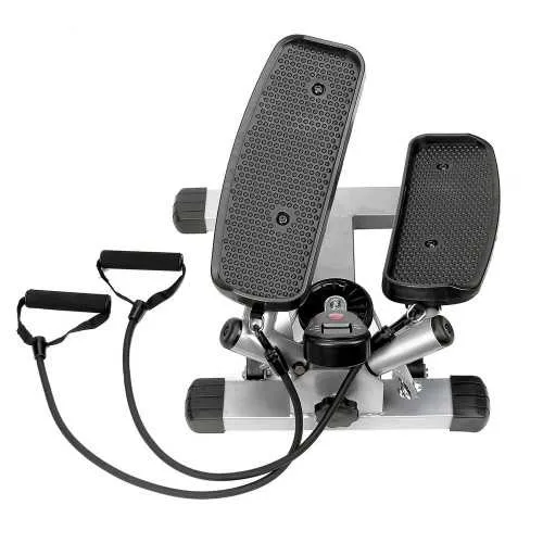 Top 10 Step Machines Reviews 4 Sunny Health & Fitness Mini Stepper with Resistance Bands