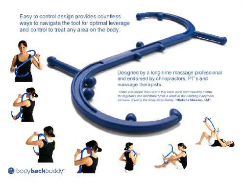Top 10 Back Massagers Reviews 1 Body Back Buddy Self-Massage Tool