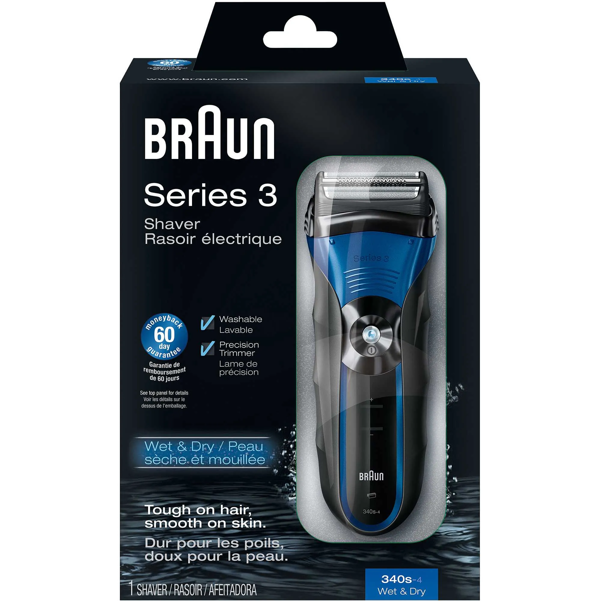 Top 10 Wet and Dry Shaver 8 Braun 3 Series 340s-4 wet or Dry Shaver