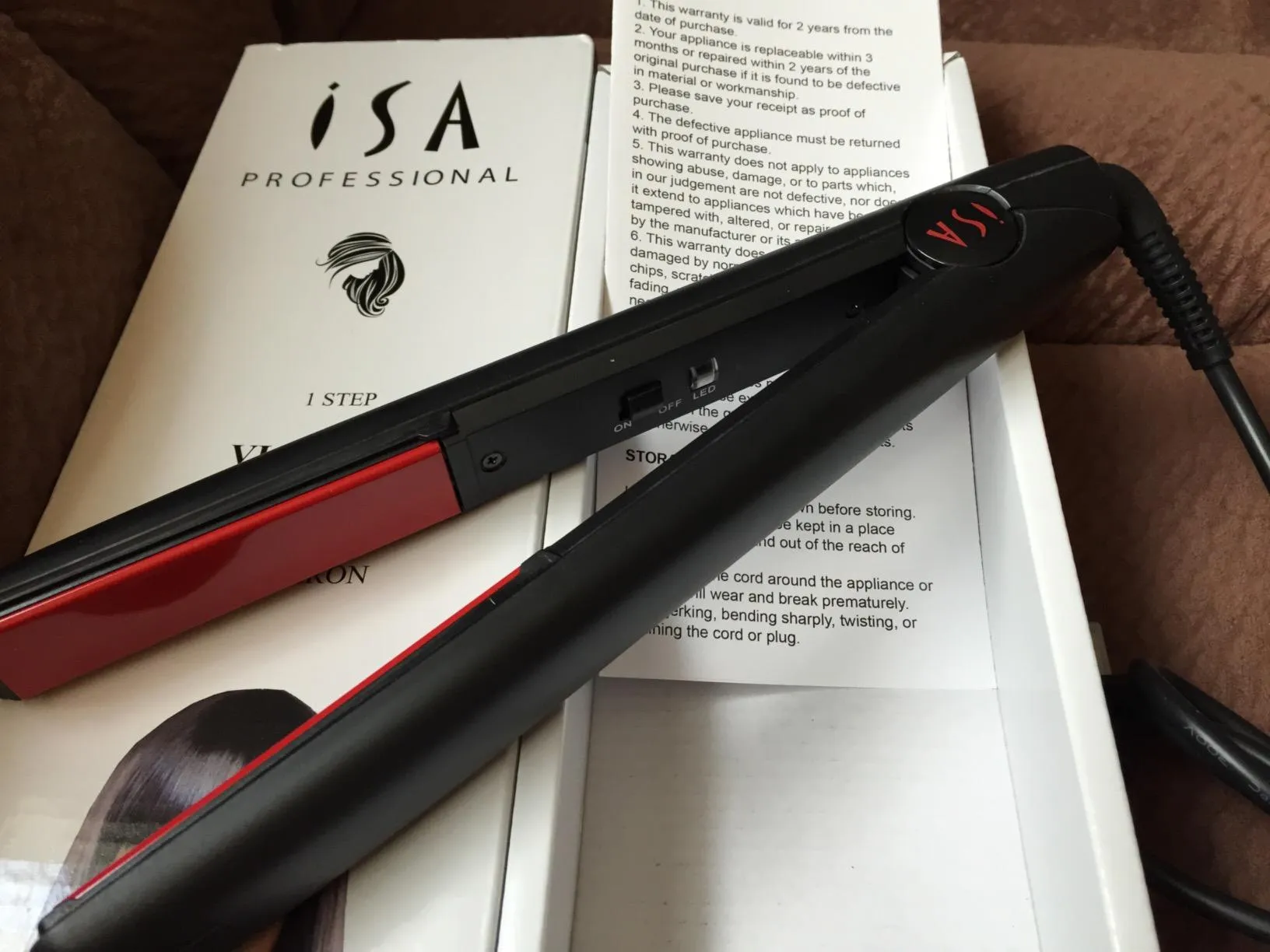 Best Flat Irons for Straightening Thick Hair 4 Isa Professional Victoria Flat Iron Hair Straightener