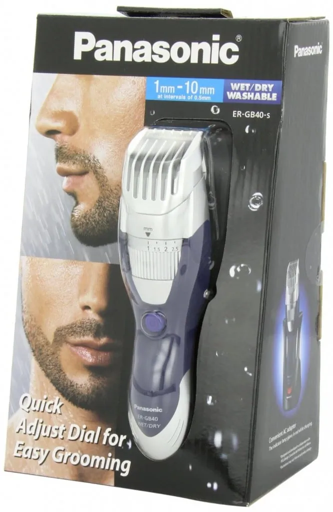 Panasonic ER-GB40-S Cordless Moustache & Beard Trimmer
