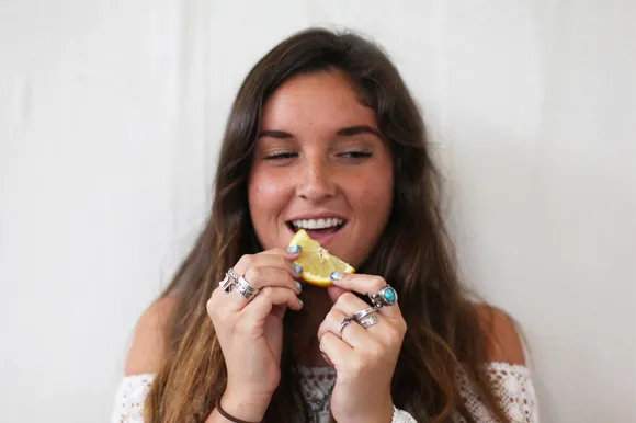 lemon on lips lemon on lips