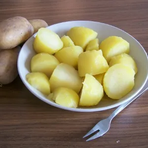 boiled potatoes boiled potatoes