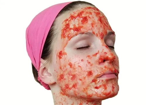 tomato face mask tomato face mask