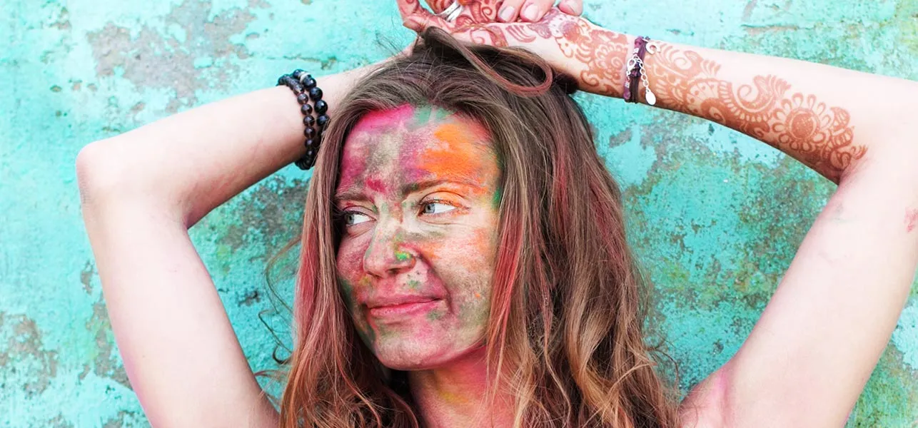 how to take off holi colors