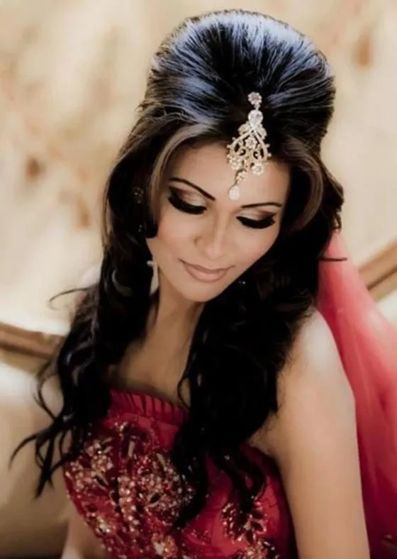pretty indian hairstyles - pre wedding skin care